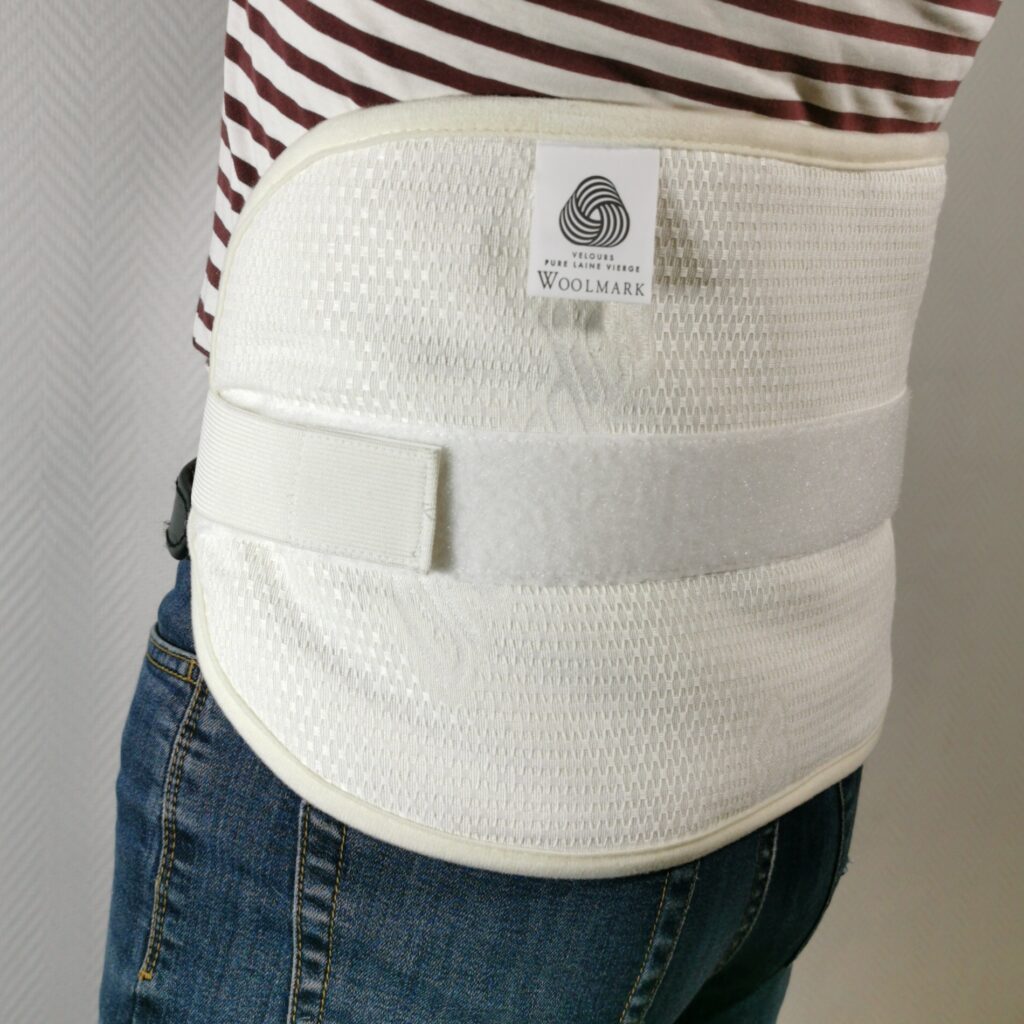 couvre-reins en laine naturelle